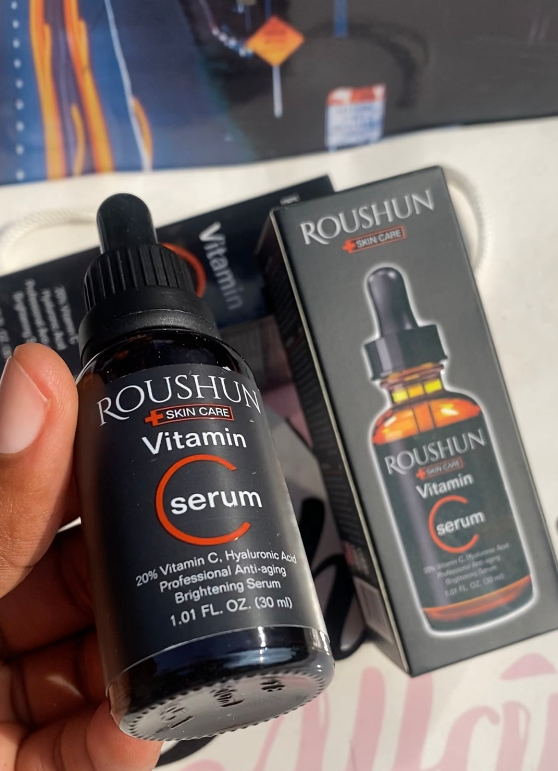 Roshun vitamin c face serum