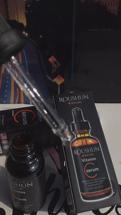 Roshun vitamin c face serum